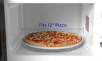 Emerson 1.1 Cu Ft, 1000W White Countertop Microwave Oven, MW1101W