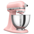 KitchenAid Deluxe Series 4.5 Quart Tilt-Head Stand Mixer with Stainless Bowl, Contour Silver, KSM97CU