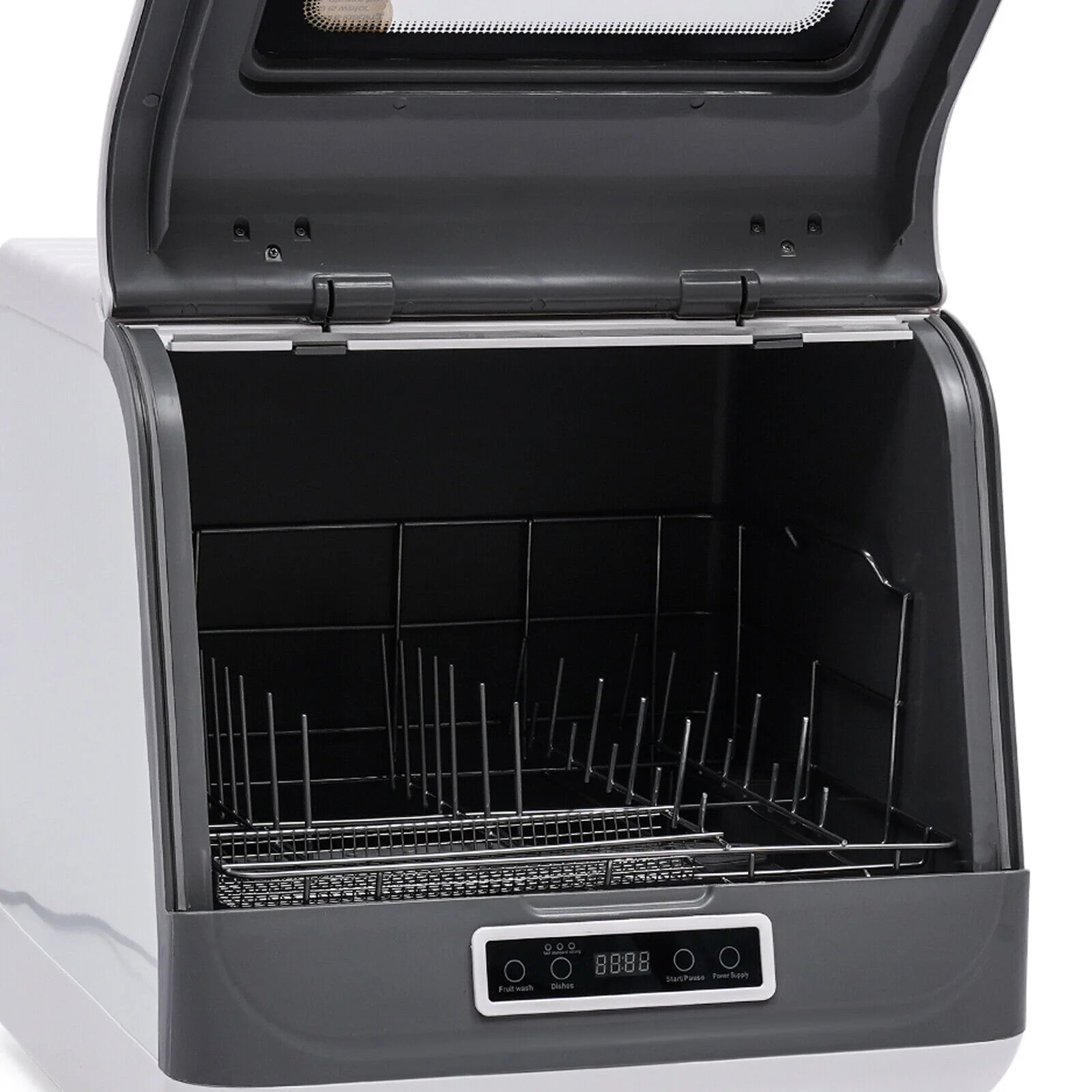 Countertop Dishwasher, Portable Countertop Dishwasher, Mini Dishwasher for Small Households, Apartments, Boats, and Campers/ RVS with Limited Space