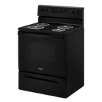 WHIRLPOOL WFC315S0JB 30" freestanding coil electric range