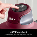 Ninja Crispi 3-in-1 Portable Glass Air Fryer Cooking System, 1500W, 4-Qt & 5-Cup TempWare Glass Containers with Storage Lids, Microwave, Freezer & Dishwasher Safe, White, FN100WH