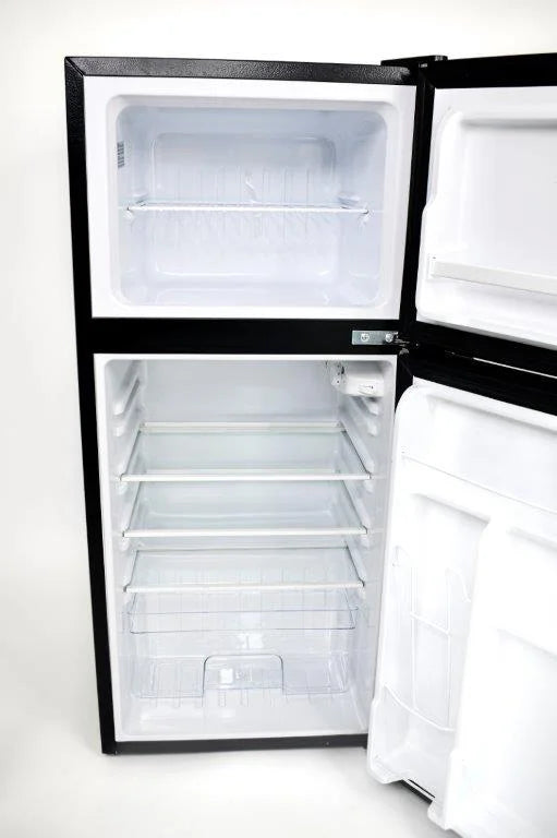 Frigidaire, 4.5 Cu. ft., 2 Door Compact Refrigerator-Chrome Trim, EFR451, Platinum