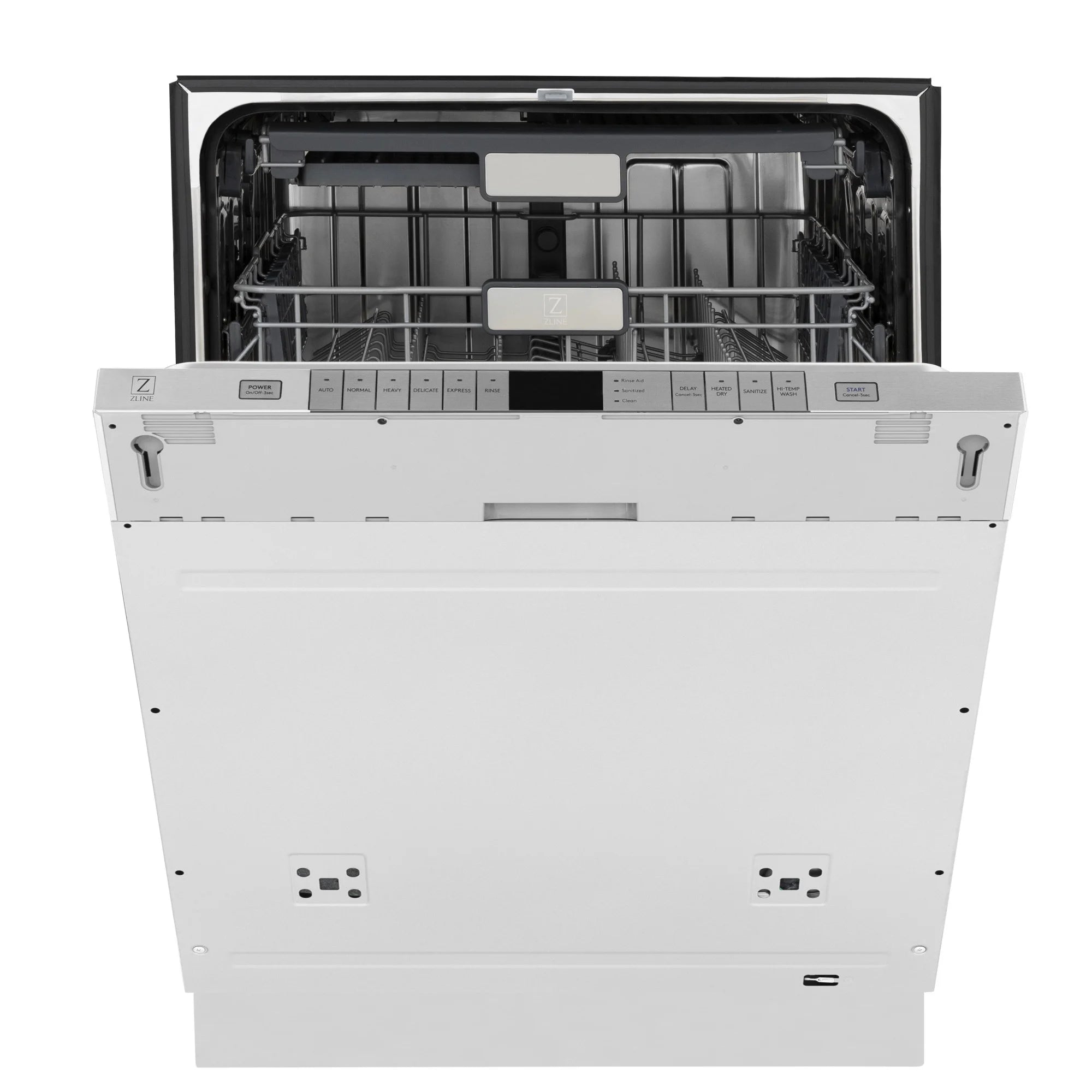 Zline Dwmtz-24-G 24" Wide 16 Place Setting Built-In Panel Ready Top Control Dishwasher -