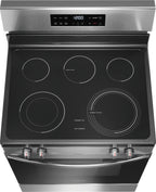 Frigidaire FCRE3062AS 30" Electric Range with Steam Clean, Stainless Steel