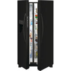 Frigidaire FRSS2623AB 256 Cu Ft 2 Doors Automatic Defrost Side-by-Side Refrigerator Black