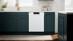Kenmore 02214592 Built-in 24" Stainless Steel Tub Dishwasher, SmartWash, White, 34"H x 24"W x 25"D