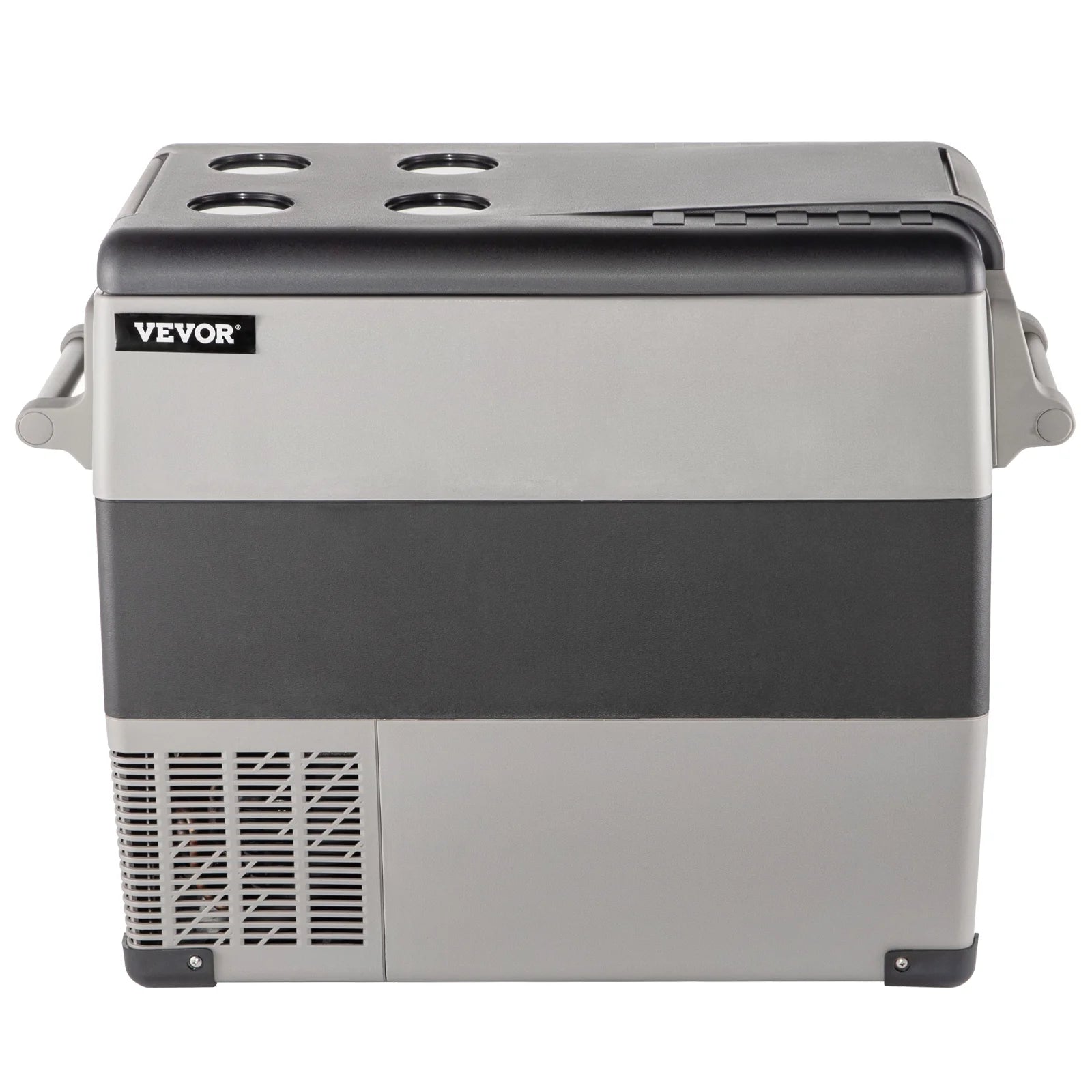 BENTISM 22L Portable Car Refrigerator, 23 Quart RV Fridge, 12/24V DC & 110-240V AC Vehicle Car Truck Boat Mini Electric Cooler for Driving Travel Fishing Outdoor and Home Use