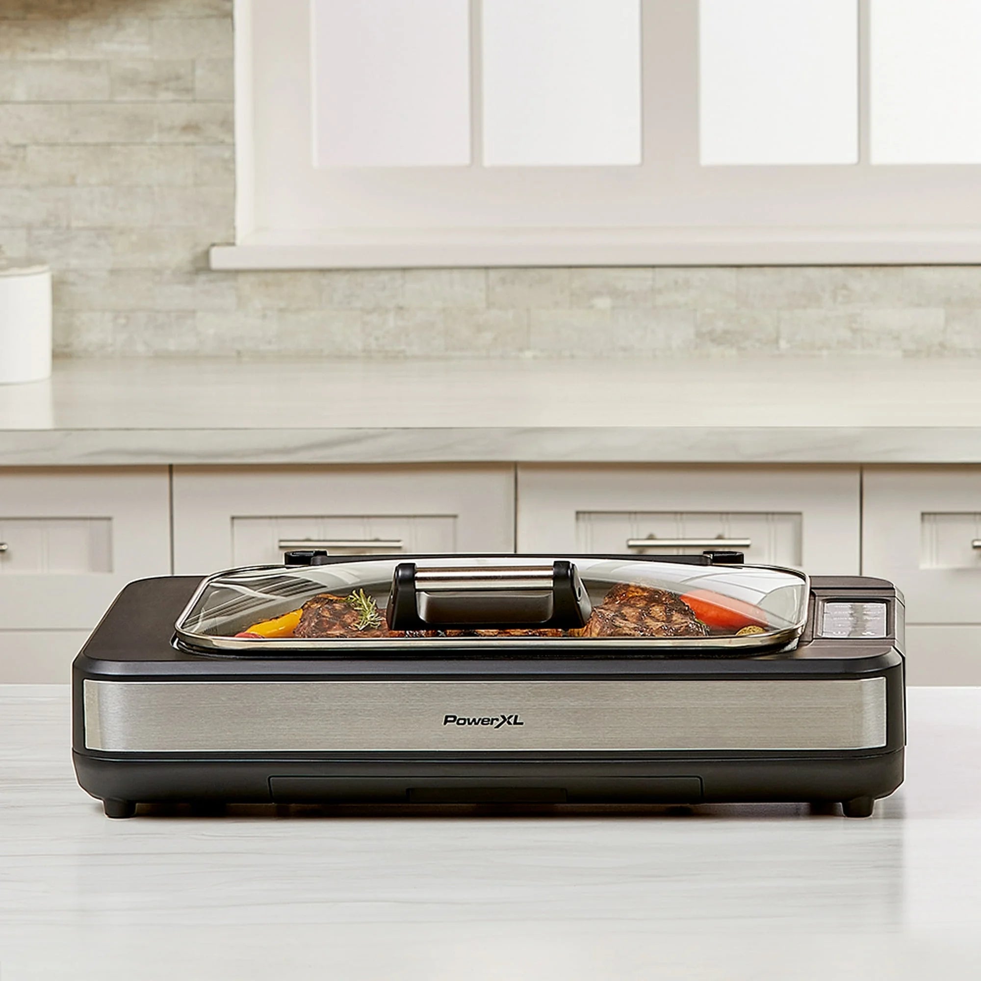 PowerXL Smokeless Grill Elite, AirFlow Technology, Smoke Capture Fan