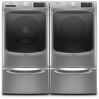 Maytag Med6630h 27" Wide 7.3 Cu Ft. Energy Star Rated Electric Dryer - Metallic Slate