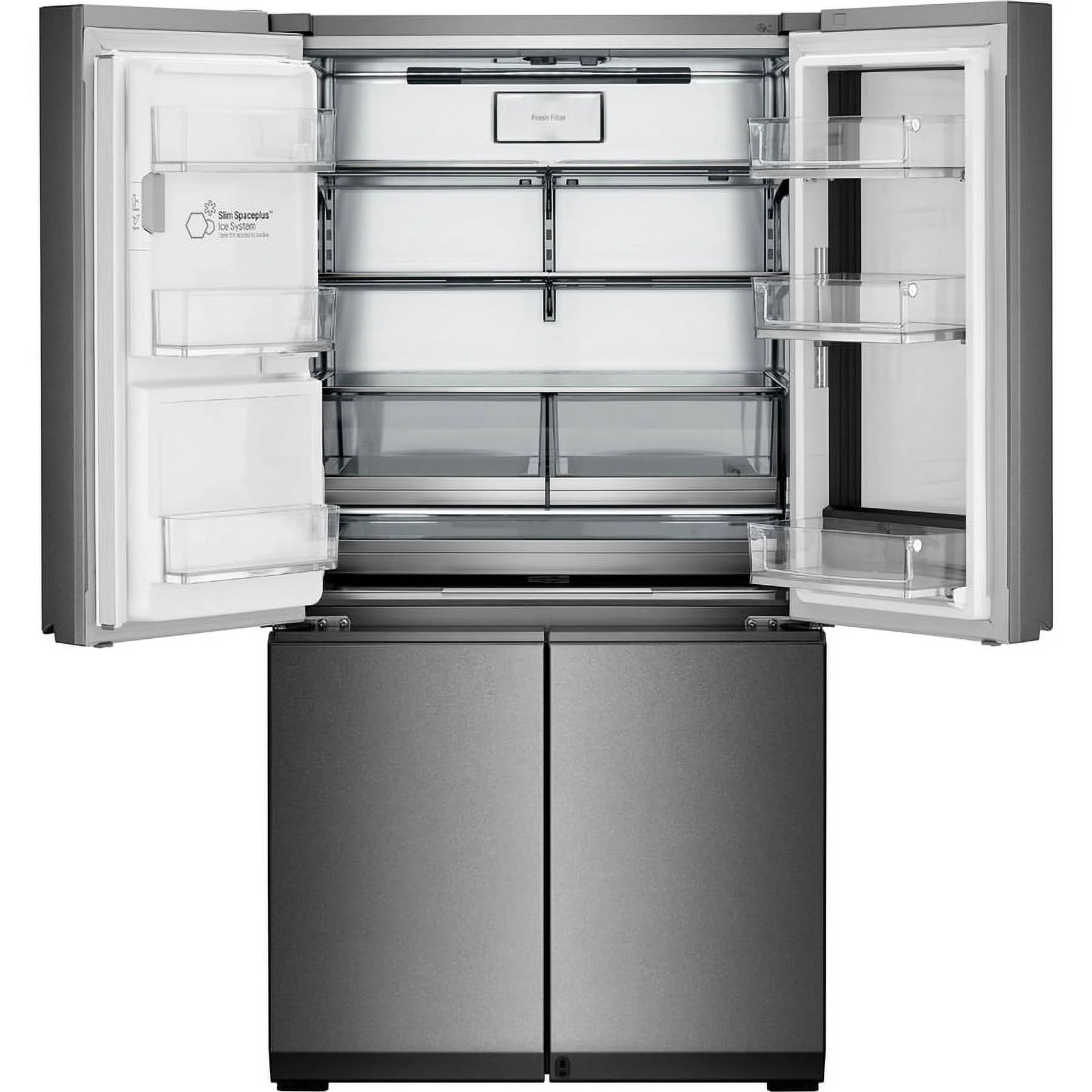 LG Freestanding French Door Refrigerator, Gray