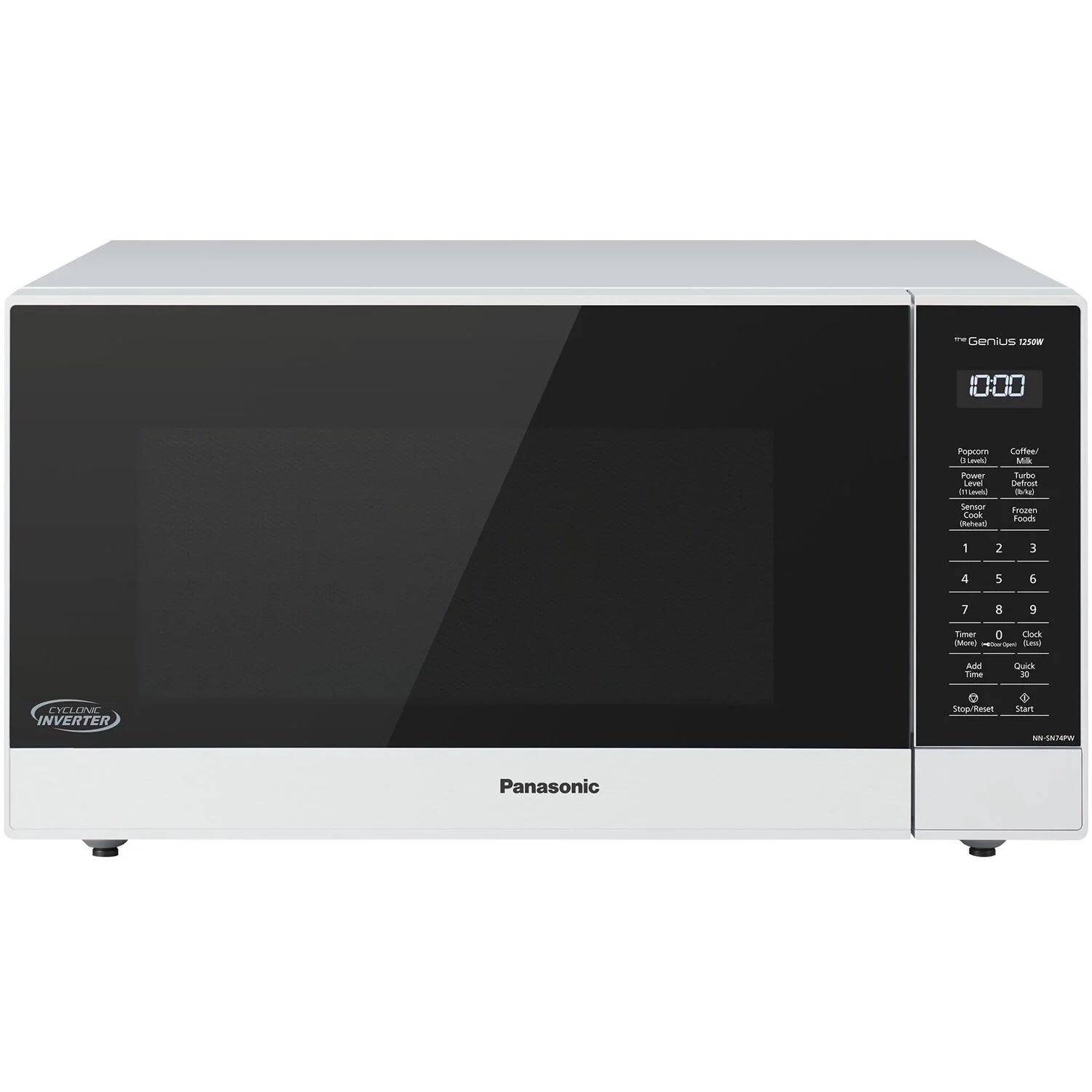 Panasonic 1.6-cu. ft. 1250W Countertop Microwave with Inverter Technology, Black NN-SN74PB