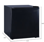 Frigidaire 1.6-Cu. Ft. Compact Fridge, EFR1O0C-BLACK