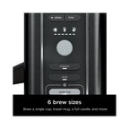 Ninja Hot & Iced Coffee Maker, Single Serve to 10 Cup Carafe, Drip, Rapid Cold Brew, CM360 Black
