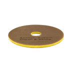 Scotch-Brite? Clean & Shine Floor Pads, 13", Yellow/Gold, Case Of 5