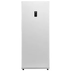 KFFKFF 17 Cu.Ft Upright Convertible Fridge/Freezer Upright Fridge Freezer Low Sound with Electronic Temperature Control Door Open too Long Alarm Adjustable Shelves and LED