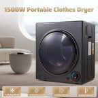 CTT Portable Dryers for Laundry 1500W, 3.5 cu.ft Compact Dryer with Stainless Steel Tub, 4 Drying Mode, Apartments, RVs, Dorms