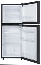 Danby 4.7 cu. ft. 2-door Compact Fridge in Black Stainless Steel Look DCR047A1BBSL
