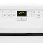 Brand New Amana® AGR6303MMW Gas Range with Bake Assist Temps, Dimensions 46" H x 30" W x 28" D, Weight 136lbs