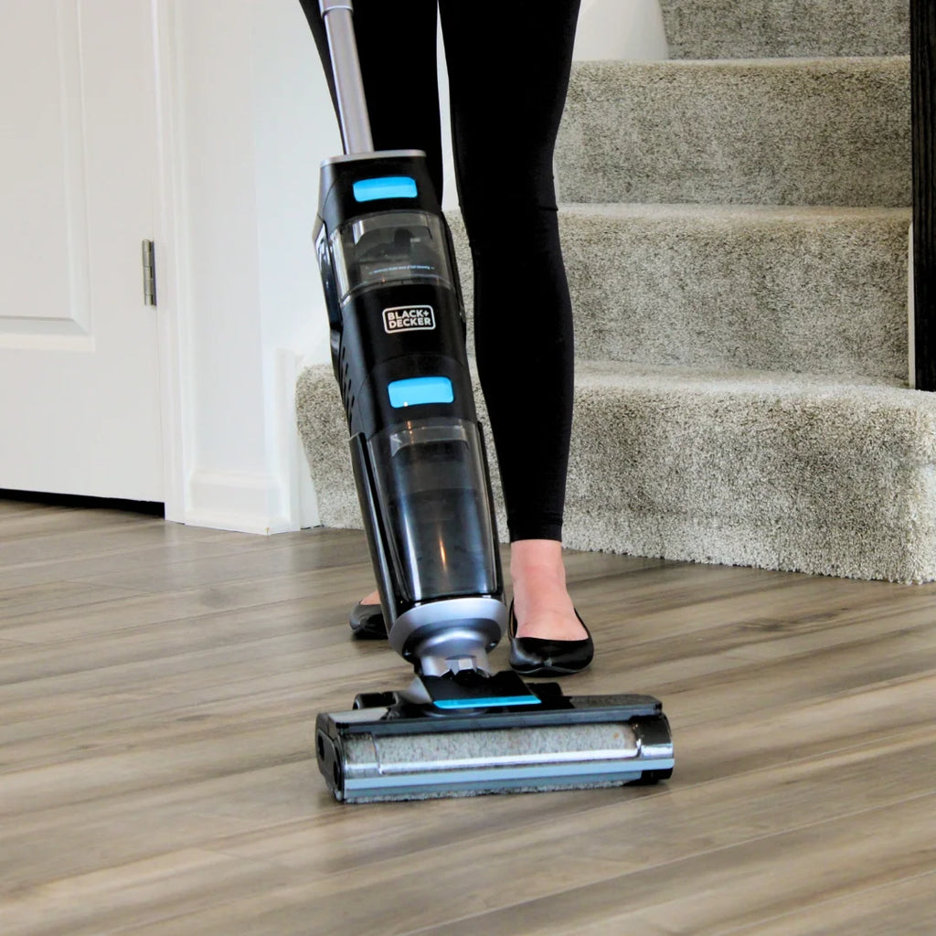 BLACK & DECKER Cordless Multi-Surface Vacuum & Wash Duo with HEPA Filter and Cleaning Accessories, BXUVXA02