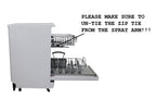 Sunpentown 18" Portable Dishwasher, Energy Star, Stainless Steel SD-9263SS