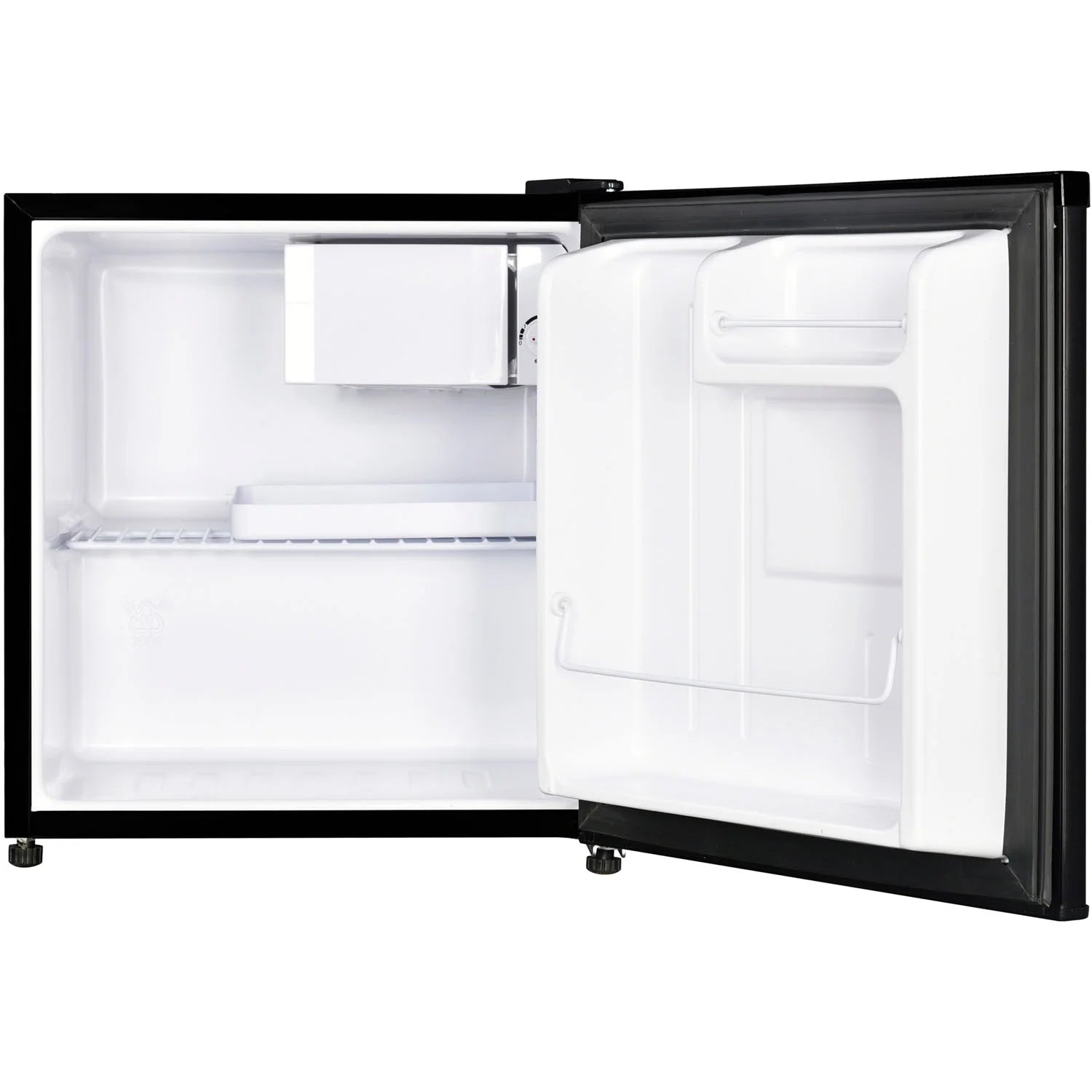 Magic Chef New 17.3 inch Width 1.7 Cu. ft. Compact Refrigerator with Single Door Color in Black